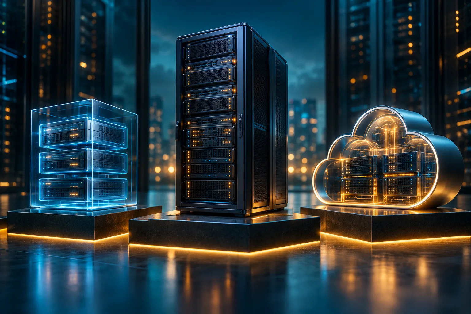 Иллюстрация к статье «VPS, выделенный сервер или облако: как выбрать размещение для действующего сайта»